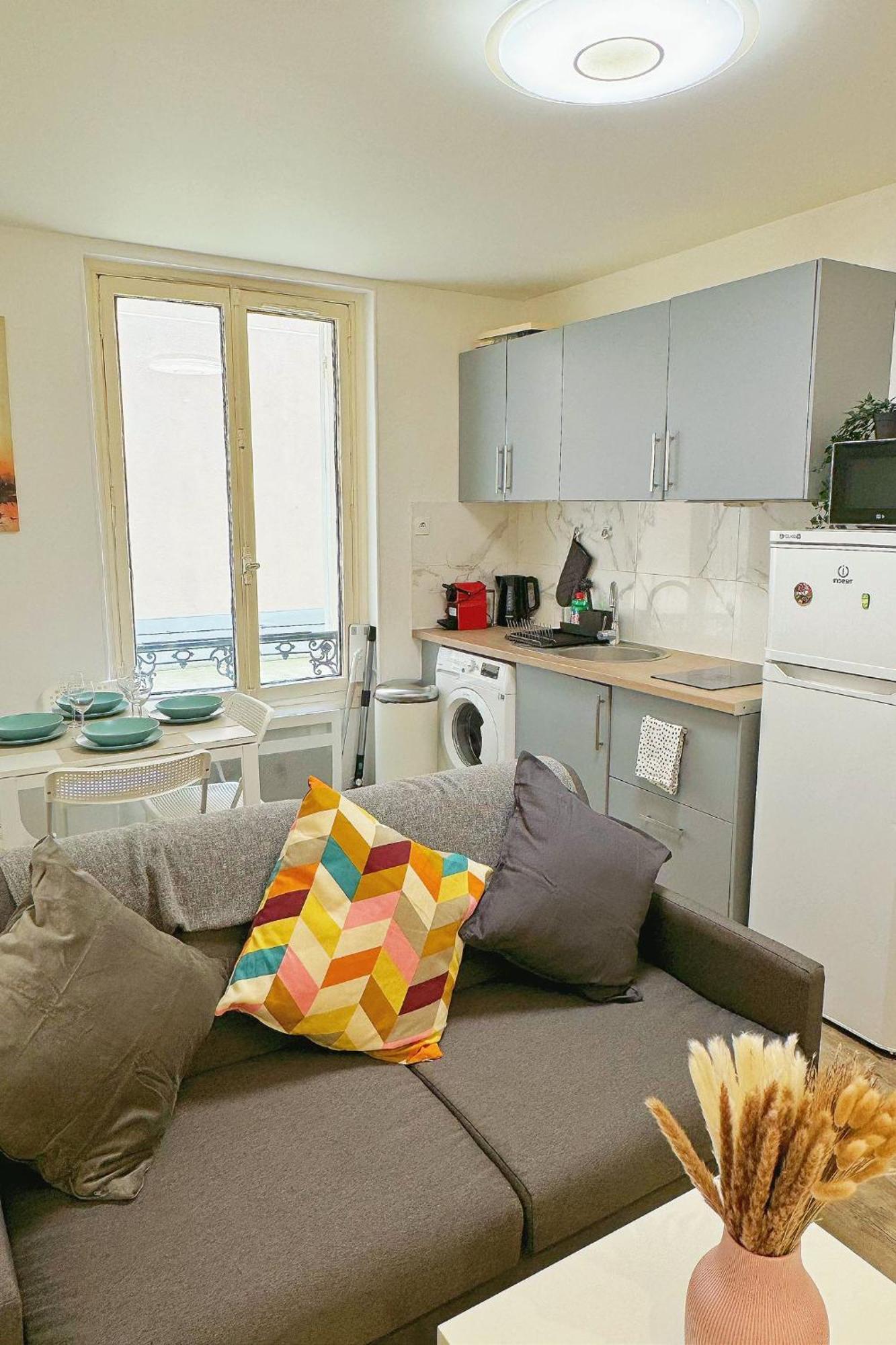 2 Minutes Metro Pasteur Paris 15Th Cosy Apartment Free Parking Exterior photo